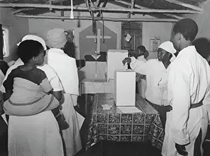 Driefontein: Simulated elections at a voters education workshop