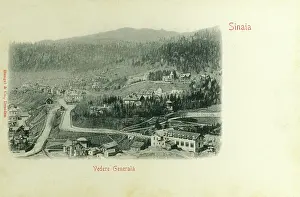 Prahova: Sinaia - General panoramic view