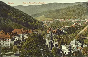 Prahova: Sinaia - Romania - View over the Park