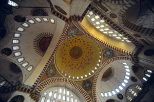 Insides: SINAN, Mimar (1490-1588). Suleiman Mosque. 1550-1557