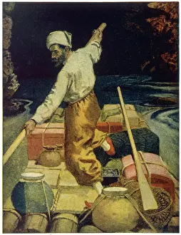Floated: SINBAD ON HIS RAFT