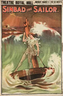 Wrecked: Sinbad the Sailor theatre poster
