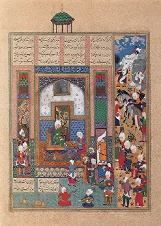Shahnameh: Sindukht and Sam