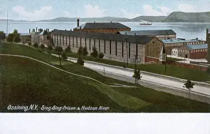Ossining: Sing Sing Prison, Westchester County, New York State, USA