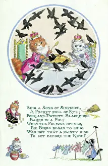Blackbirds: Sing a song of sixpence