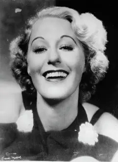 Singer and actress Grace Moore