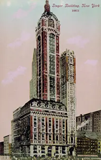 Tallest: The Singer Building, New York