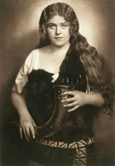 Walkure: Singer Lotte Lehmann as Sieglinde