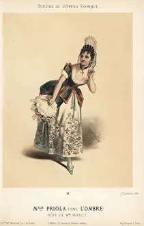 Marchande: Singer Marguerite Priola as Abeille in the comic