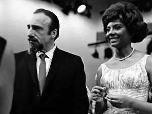 Mitch: Singer Mitch Miller and Leslie Uggams, ca. ?