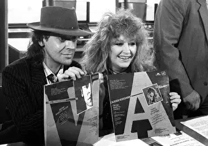 Copies: Singers Udo Lindenberg and Alla Pugacheva collaboration