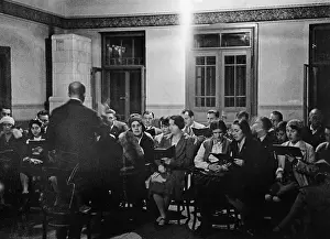 Chorus: Singing club in the Spis, 1930