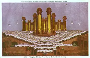 Mormons: Singing Mothers Choir - Salt Lake Tabernacle, Utah, USA