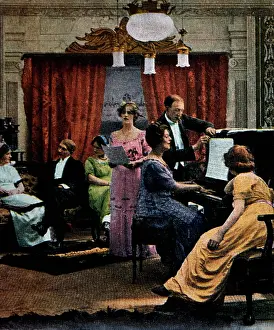 Upscale: Singing with Piano Accompaniment