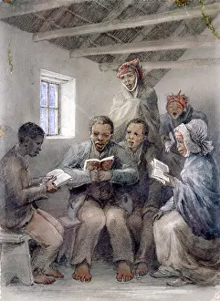 Psalms: Singing Psalms, circa 1849