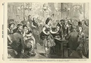 Ratcliffe: Singing saloon in the East End of London
