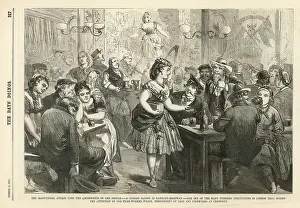 Limehouse: Singing saloon in the East End of London