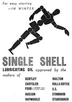 Lubricant: Single Shell Aero Oil