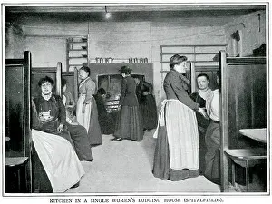 Spitalfields: Single women's Lodging House 1900
