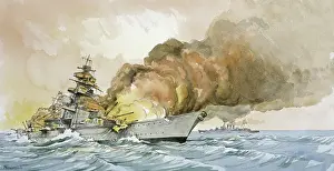 Aflame: The Sinking of the Bismarck