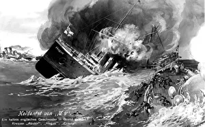 Cressy: Sinking of British ships 1914