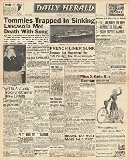 Meknes: Sinking of French liner Meknes