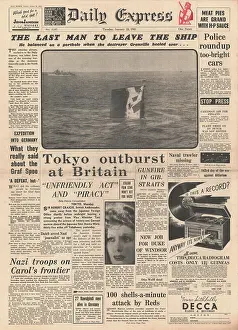 Grenville: Sinking of HMS Grenville