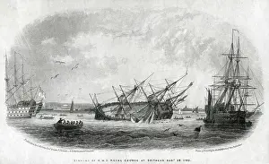 1780s: Sinking of HMS Royal George at Spithead