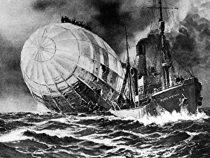 Zeppelins: Sinking of L 19