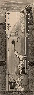 Sunk: Sinking a mineshaft by Triger's method (1841)