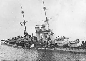 Dreadnought: Sinking of SMS Szent Istvan, Austrian battleship, WW1