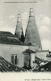Vila: The Sintra National Palace - the Great Chimneys