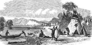 Teepee: Sioux camp