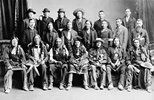 Lakota: Sioux delegation in Washington, D.C. photographed