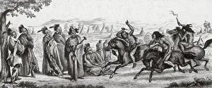 Anthropological: Sioux Horse Racing