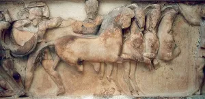 Ionic: Siphnian Treasury. 530 BC. Greece