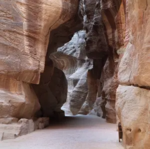 Nabatean: Siq, Petra, Jordan