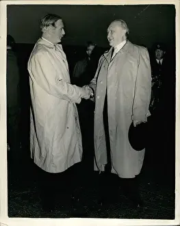 Primer: Sir Anthony Eden and Dr Adenauer of West Germany