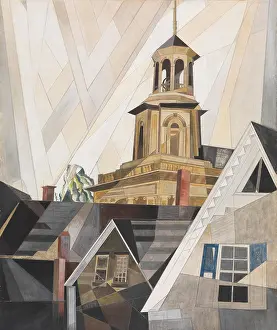 Facets: AFTER SIR CHRISTOPHER WREN, by Charles Demuth, 1920