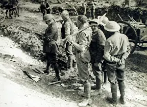 Muirhead: Sir David Muirhead Bone at Ypres, 1916