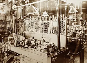 Solomons: Sir David Solomons workshop, early 1900s