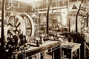 Solomons: Sir David Solomons workshop, early 1900s