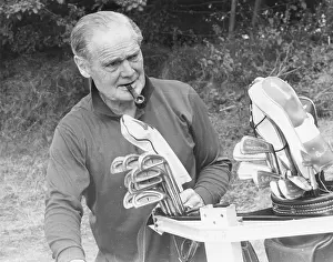 Steuart: Sir Douglas Bader playing golf