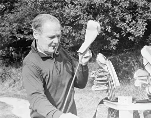 Steuart: Sir Douglas Bader playing golf