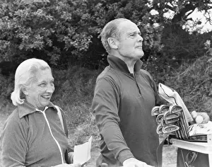 Steuart: Sir Douglas Bader playing golf
