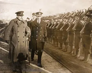 Haig: Sir Douglas Haig and Vice Admiral Keyes at Dover