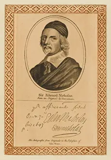 Sympathies: SIR EDWARD NICHOLAS