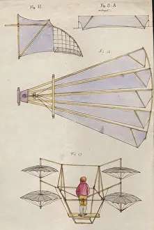 Flap: Sir George Cayley's drawings