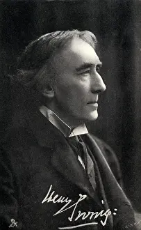 Autographed: Sir Henry Irving