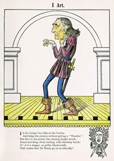 Lampoon: Sir Henry Irving - Actor and Actor-Manager